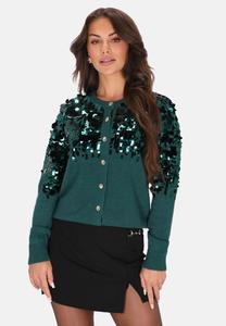 Кардиган faina Cardigan, Emerald/Dark Green