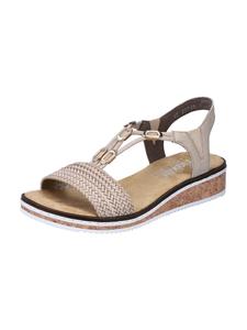 Сандалии с ремешками Rieker V3662, песочный