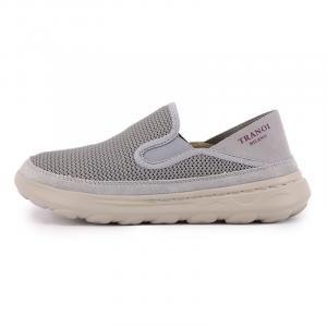 Кроссовки TRANOI Lifestyle Shoes Men Low-top Gray, серый