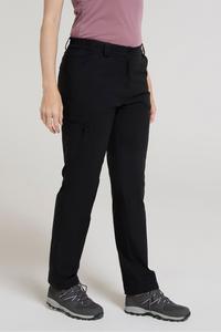 Зимние походные эластичные женские брюки Mountain Warehouse, черный