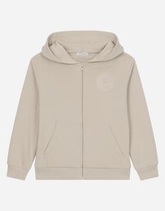Джерсовый худи с логотипом DG Dolce&Gabbana, бежевый