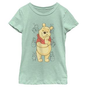Футболка с принтом Winnie Pooh для девочек 7-16 лет Disney