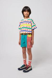 Детские джинсовые шорты Bobo Choses, бирюзовый