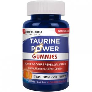 Forte Pharma Taurine Power Gummies Энергетический усилитель Пищевая добавка Forté Pharma