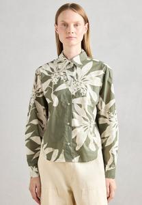 Блуза Marc O'Polo BLOUSE BOXY SHAPE COLLAR PRINT, Multi/Forest Moss/Berry