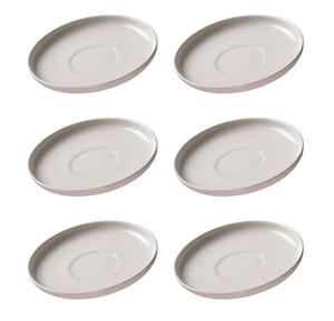 Набор блюдец для эспрессо jasper, 6 шт. Ritzenhoff, розовый