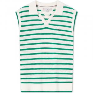 Tommy Hilfiger Детский топ Green White Stripes