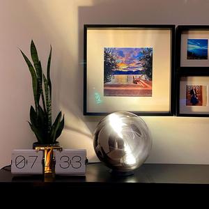 Настольная лампа s.luce, 30x30 см, антрацит