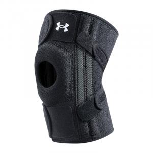 Наколенники для бега, альпинизма, походов, бадминтона, фитнеса, скалолазания unisex Under Armour, черный