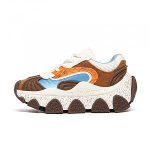 Низкие кроссовки Pudding Girl, увеличивающие рост, женские KEDDO, Brown Blue