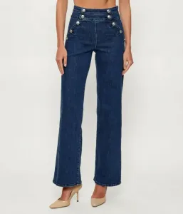 Джинсы ALINA flare fit Guess Jeans, темно-синий