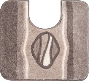 Туалетные коврики 50x55 см, серо-коричневый