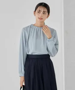 Блузка с заправленным воротником Avv, цвет Light Blue