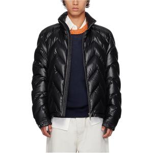 Пуховик мужской морской синий Moncler