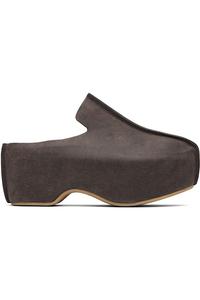 Jw Anderson Коричневые платформенные сабо