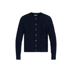 Кардиган с длинными рукавами hunter navy Polo Ralph Lauren, синий