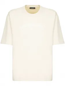 Футболка с логотипом DOLCE & GABBANA, нейтральный