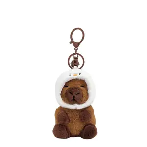 Плюшевый кулон капибара 12 см высота Whoops