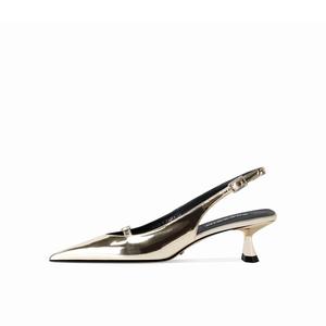 Туфли женские на высоком каблуке Shesrim, золотой