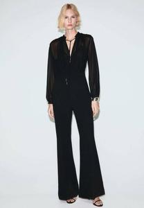 Комбинезон Mango Jumpsuit, Black