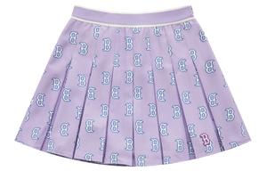 Повседневная короткая юбка женская MLB, фиолетовый