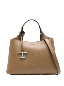 Сумка-тоут с логотипом TOD'S, зеленый