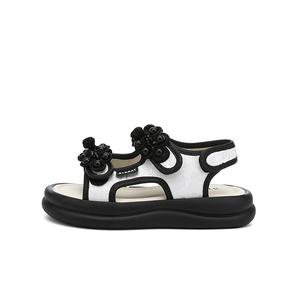 Детские сандалии с низким верхом, устойчивые к истиранию, дышащие ST&SAT, серый