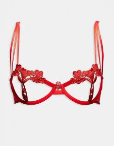 Бюстгальтер Bluebella Nova на косточках красного цвета