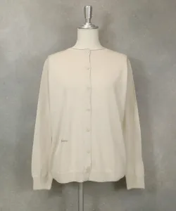 Кардиган из 100% шелка Studio Picone, цвет White(090)