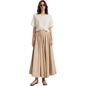 ELLE Повседневная длинная юбка Women's Khaki