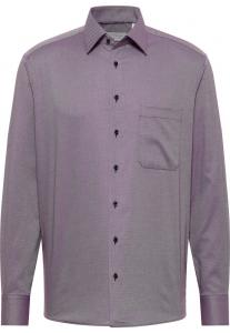 Рубашка делового кроя Comfort fit ETERNA, баклажановый