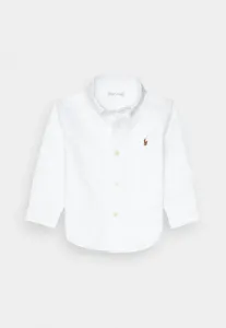 Хлопковая рубашка оксфорд Polo Ralph Lauren, White