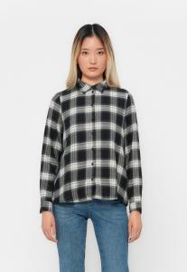 Блуза Vero Moda VMLARA SHIRT, Black/Oatmeal/Black