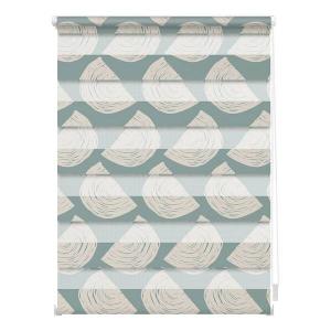 Рулонные шторы Lichtblick Moving Rainbow, 90x150x6 см, зеленый