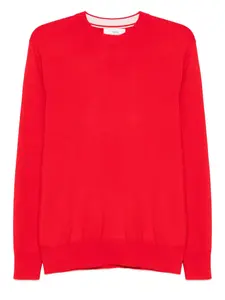 Кашемировый свитер с круглым вырезом arch4, красный