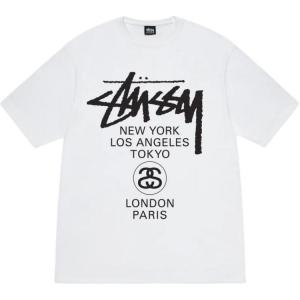 Футболка World Tour Stussy, белый