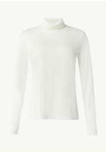 Топ с длинными рукавами comma, белый