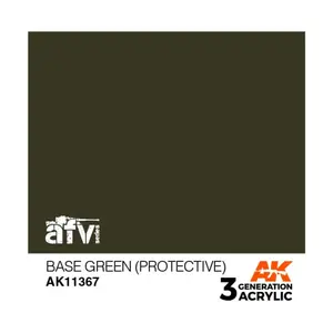 Базовый зеленый (защитный), 3rd Gen Acrylic - AFV