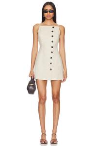 Мини-Платье allegra из льна Sndys, бежевый