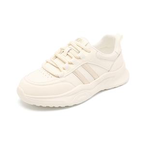 Туфли на плоской подошве, увеличивающие рост, легкие, низкие, повседневные, женские RED DRAGONFLY, Beige