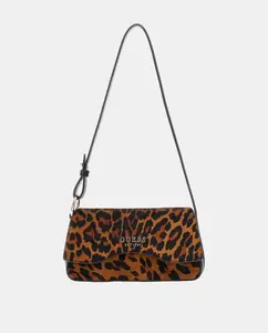 Сумка через плечо с магнитным клапаном Guess, мультиколор