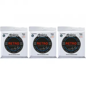 Струны для акустической гитары Martin MTR13 Tony Rice Retro (3 шт.) - .013-.056 Блюграсс