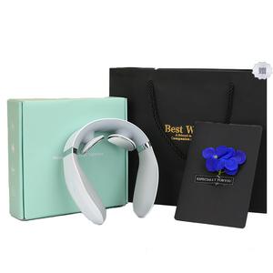 Массажер для шеи Dual Pulse массажер с вибрацией поддержка для шеи Yike