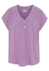 Блуза LASCANA Schlupf, цвет flieder