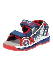 Сандалии Geox, цвет blau/rot