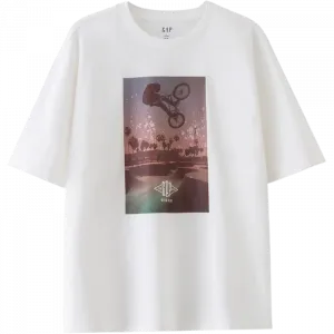 Футболка унисекс Gap, синий