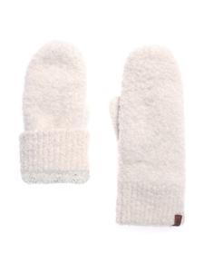 Bickley + Mitchell Amsterdam Варежки из белой шерсти