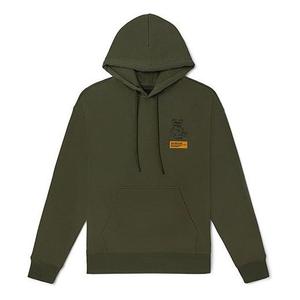 Толстовка Vans Bear Alphabet Printing Casual Couple Style Green VN0A54O3KCZ, зеленый