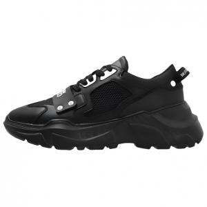 VERSACE JEANS COUTURE Низкие массивные кроссовки мужские черные