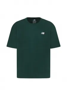 Футболка с короткими рукавами и логотипом New Balance Kids, зеленый